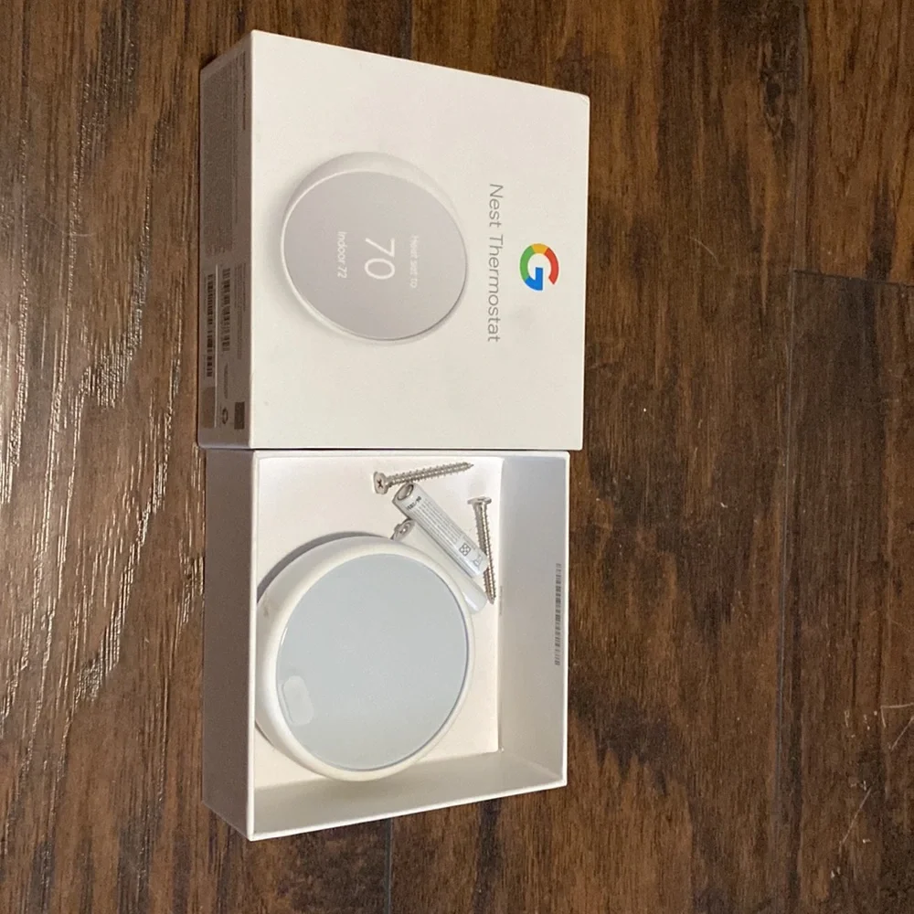 Google Nest Snow Thermostat